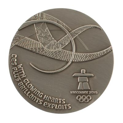 Lot #6174 Vancouver 2010 Winter Olympics Participation Medal - Image 2