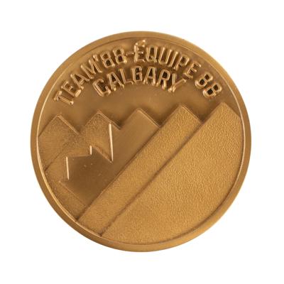 Lot #6127 Calgary 1988 Winter Olympics Volunteer Participation Medal - Image 2