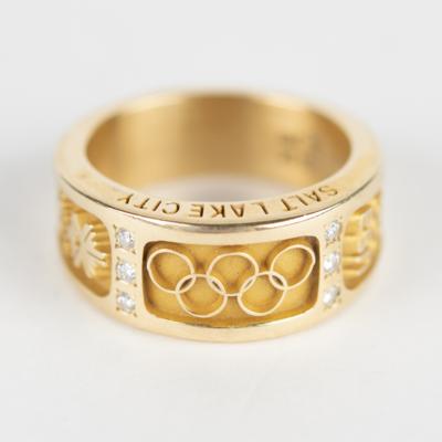Lot #6163 Salt Lake City 2002 US Olympic Committee Ring - Image 1