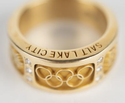 Lot #6163 Salt Lake City 2002 US Olympic Committee Ring - Image 2