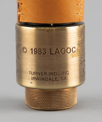 Lot #6121 Los Angeles 1984 Summer Olympics Torch and Volunteer Participation Medal - Image 4