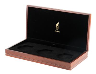 Lot #6151 Atlanta 1996 Summer Olympics Winner's Medals Display Box - Image 2