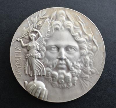 Lot #6017 Athens 1906 Intercalated Olympics Silver
