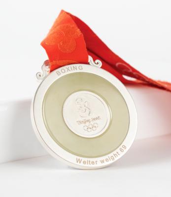 Lot #6172 Beijing 2008 Summer Olympics Silver Winner's Medal - Image 12