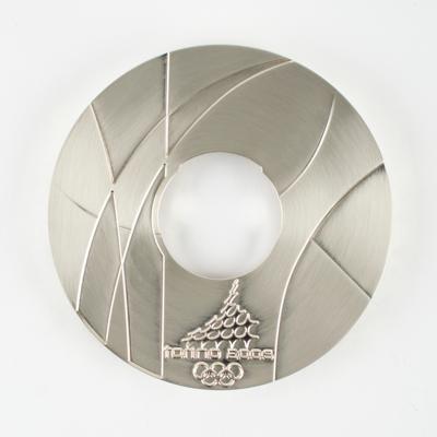 Lot #6169 Torino 2006 Winter Olympics Silver Winner's Medal - Image 3