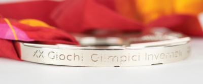 Lot #6169 Torino 2006 Winter Olympics Silver Winner's Medal - Image 5