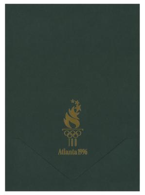 Lot #6153 Atlanta 1996 Summer Olympics Silver Winner's Medal Diploma - Image 2