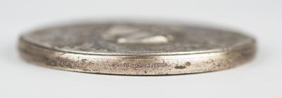 Lot #6085 Grenoble 1968 Winter Olympics Silvered Bronze Participation Medal - Image 3