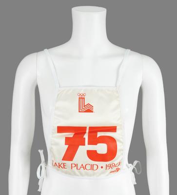 Lot #6110 Lake Placid 1980 Winter Olympics Bib