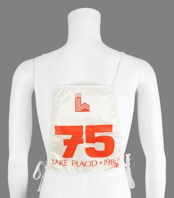 Lot #6110 Lake Placid 1980 Winter Olympics Bib - Image 2