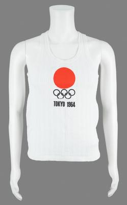 Lot #6077 Tokyo 1964 Summer Olympics Torch Bearer's Singlet Top - Image 1