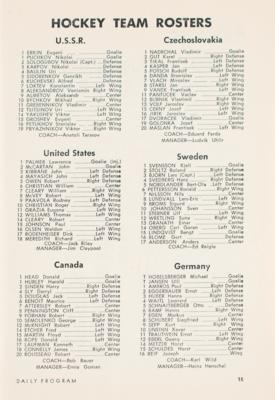 Lot #6067 Squaw Valley 1960 Winter Olympics Complete Bound Set of Daily Programs - Image 4