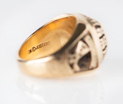 Lot #6145 Lillehammer 1994 Winter Olympics Team USA Ice Hockey Ring Presented to Todd Marchant - Image 7