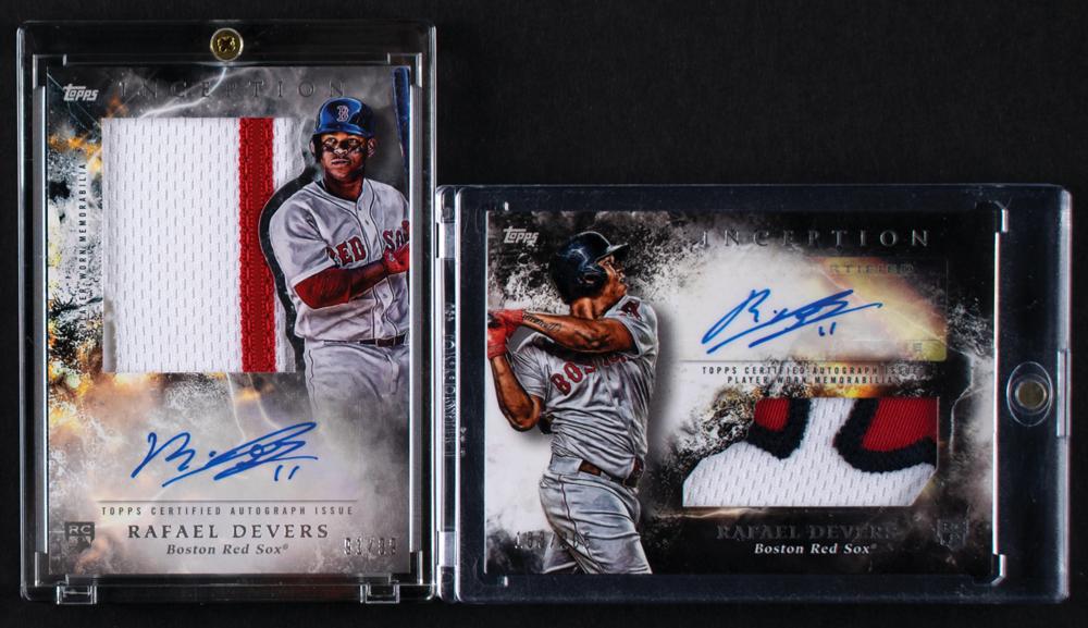 topps dynasty Rafael devers auto 直筆サイン RAFAEL DEVERS On Card Auto /25 2024 Topps Tier One Red Sox