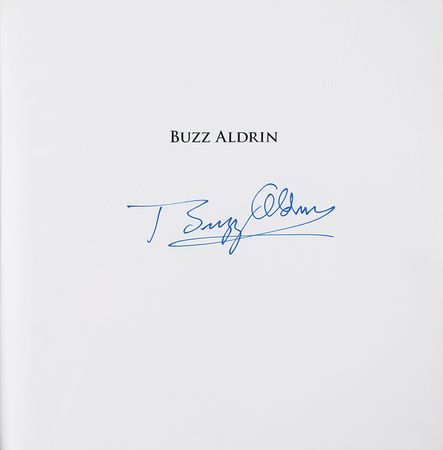 Lot #350 Buzz Aldrin Signed Book - Image 2