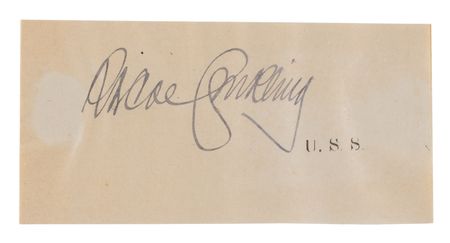 Lot #94 Roscoe Conkling Signature and Autograph Letter Signed - Image 3