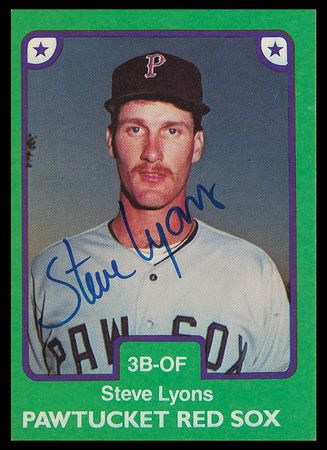 Lot #950 1984 TCMA Pawtucket Red Sox Complete Set with Signed Roger Clemens Card Baseball Cards - Image 3
