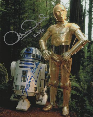 Lot #746 Star Wars: Baker and Daniels Signed