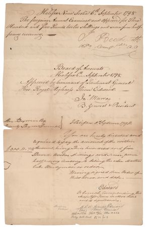Lot #193 Prince Edward, Duke of Kent and Strathearn Document Signed - Image 2