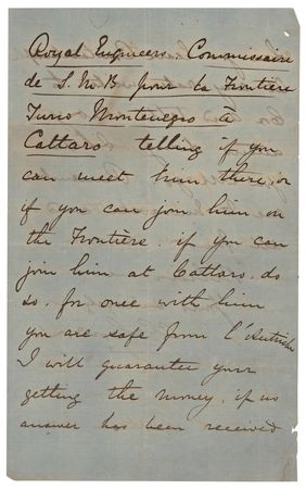Lot #298 Charles 'Chinese' Gordon Autograph Letter Signed - Image 3