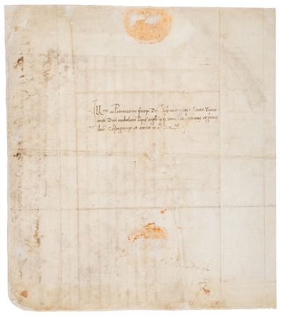 Lot #41 King Henry VIII Document Signed - Image 2