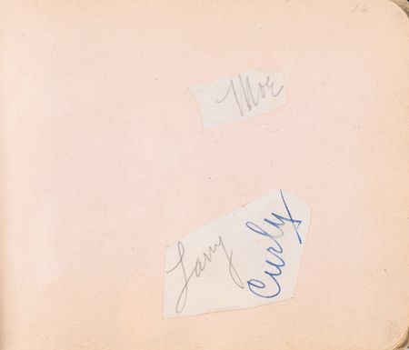 Lot #670 Autograph Album Collection: Absolutely phenomenal lifetime collection of over 600 autograph albums, containing well over 24,000 individual signatures, all obtained in-person from the 1940s onward - Image 15