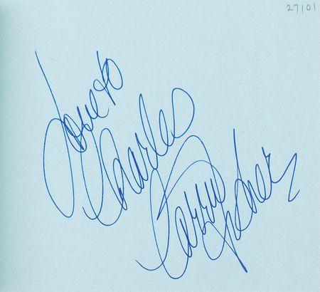 Lot #670 Autograph Album Collection: Absolutely phenomenal lifetime collection of over 600 autograph albums, containing well over 24,000 individual signatures, all obtained in-person from the 1940s onward - Image 21