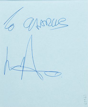 Lot #670 Autograph Album Collection: Absolutely phenomenal lifetime collection of over 600 autograph albums, containing well over 24,000 individual signatures, all obtained in-person from the 1940s onward - Image 28