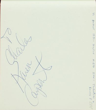 Lot #670 Autograph Album Collection: Absolutely phenomenal lifetime collection of over 600 autograph albums, containing well over 24,000 individual signatures, all obtained in-person from the 1940s onward - Image 29