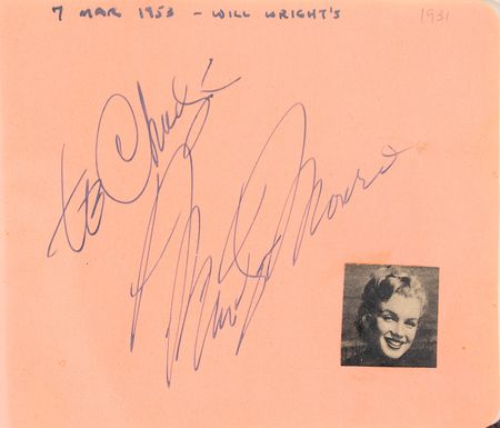 Lot #670 Autograph Album Collection: Absolutely phenomenal lifetime collection of over 600 autograph albums, containing well over 24,000 individual signatures, all obtained in-person from the 1940s onward - Image 3