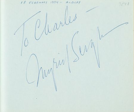 Lot #670 Autograph Album Collection: Absolutely phenomenal lifetime collection of over 600 autograph albums, containing well over 24,000 individual signatures, all obtained in-person from the 1940s onward - Image 32