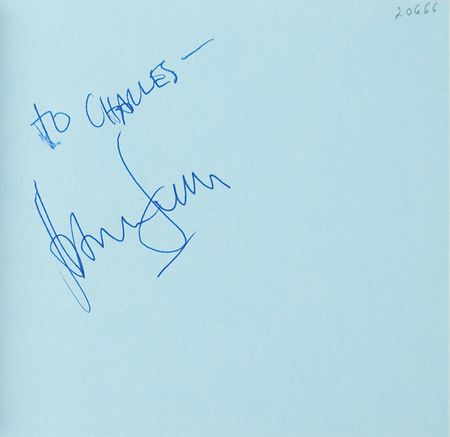 Lot #670 Autograph Album Collection: Absolutely phenomenal lifetime collection of over 600 autograph albums, containing well over 24,000 individual signatures, all obtained in-person from the 1940s onward - Image 33