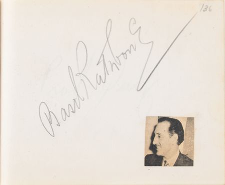Lot #670 Autograph Album Collection: Absolutely phenomenal lifetime collection of over 600 autograph albums, containing well over 24,000 individual signatures, all obtained in-person from the 1940s onward - Image 36
