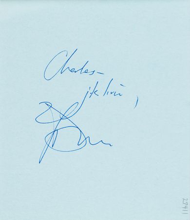 Lot #670 Autograph Album Collection: Absolutely phenomenal lifetime collection of over 600 autograph albums, containing well over 24,000 individual signatures, all obtained in-person from the 1940s onward - Image 41