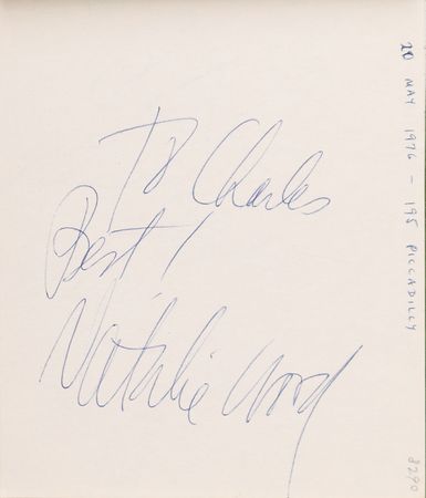 Lot #670 Autograph Album Collection: Absolutely phenomenal lifetime collection of over 600 autograph albums, containing well over 24,000 individual signatures, all obtained in-person from the 1940s onward - Image 49