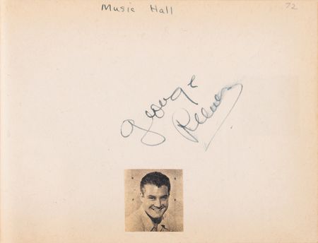 Lot #670 Autograph Album Collection: Absolutely phenomenal lifetime collection of over 600 autograph albums, containing well over 24,000 individual signatures, all obtained in-person from the 1940s onward - Image 66