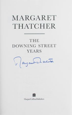 Lot #218 Margaret Thatcher (2) Signed Books - Image 3