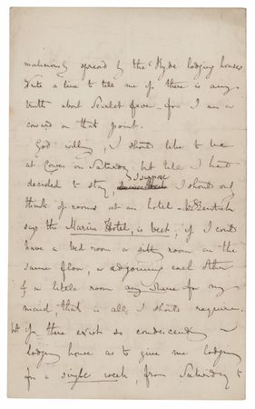 Lot #179 Caroline Norton Autograph Letter Signed - Image 2