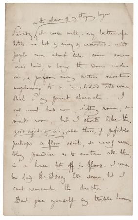 Lot #179 Caroline Norton Autograph Letter Signed - Image 3