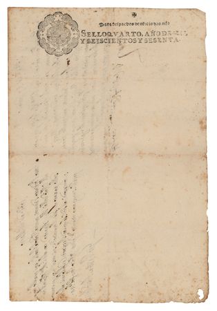 Lot #147 King Philip IV of Spain Letter Signed - Image 3
