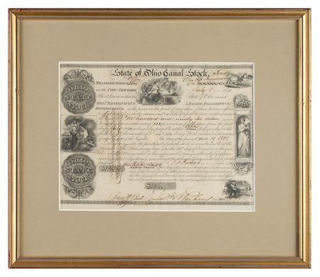 Lot #254 State of Ohio Canal Bond - Image 2