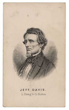 Lot #285 Jefferson Davis Signature - Image 2