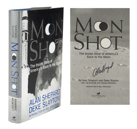 Lot #379 Alan Shepard Signed Book - Image 1