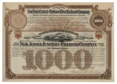 Lot #9 J. Pierpont Morgan Document Signed - Image 1