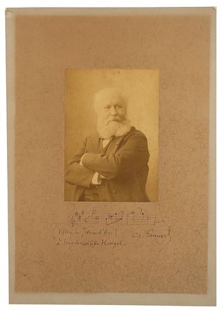 Lot #509 Charles Gounod Signed Photograph - Image 1