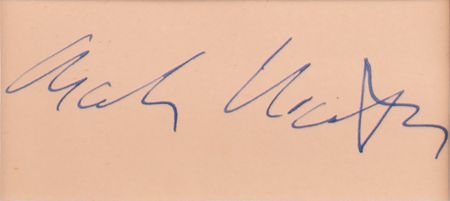 Lot #690 Charlie Chaplin Signature - Image 2
