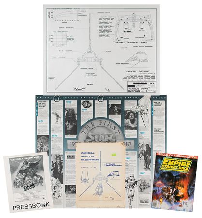 Lot #744 Star Wars (4) Souvenir Items - Image 1