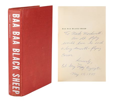 Lot #278 Pappy Boyington Signed Book - Image 1