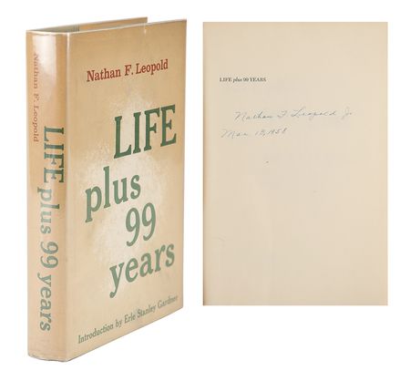 Lot #155 Nathan Leopold Signed Book - Image 1