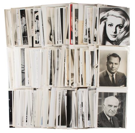 Lot #689 Celebrities (400+) Collection of Signed Photographs - Image 5